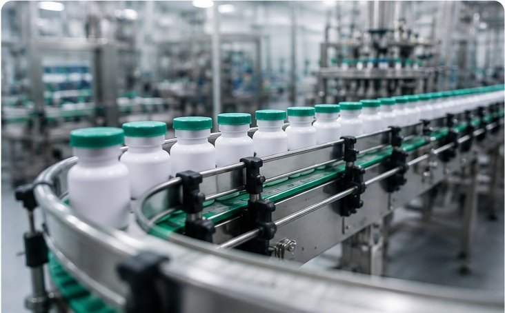 Pharmaceutical production line