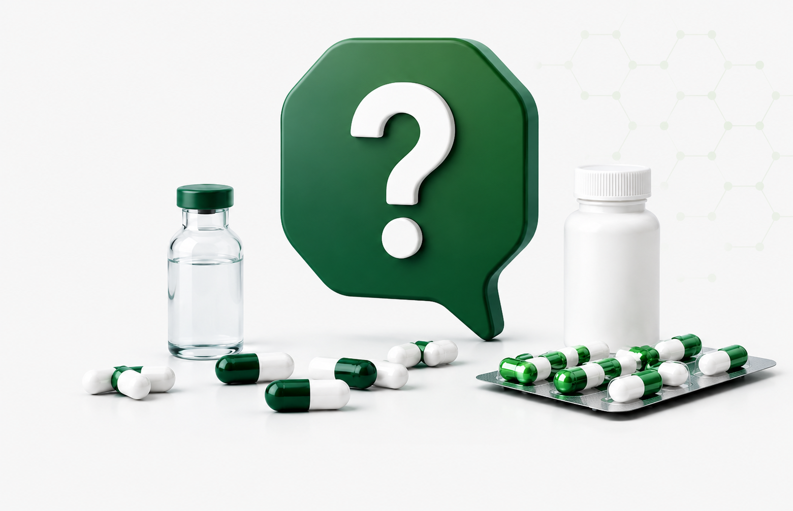 Frequently asked questions pharmaceutical illustration