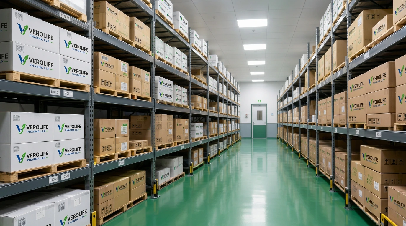 Climate controlled pharmaceutical packaging storage