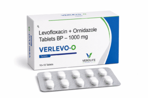 Levofloxacin + Ornidazole Tablets BP, 1000 mg