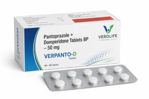 Pantoprazole + Domperidone Tablets BP, 50 mg
