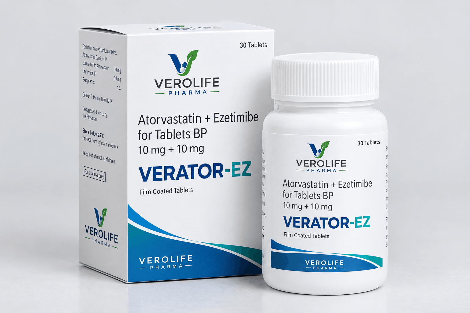 Atorvastatin + Ezetimibe for Tablets BP