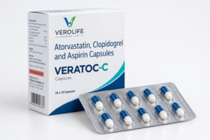 Atorvastatin, Clopidogrel & Aspirin Capsules
