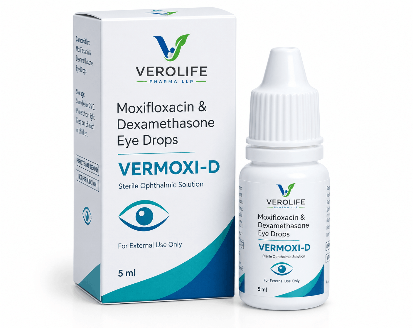Moxifloxacin & Dexamethasone Eye Drops