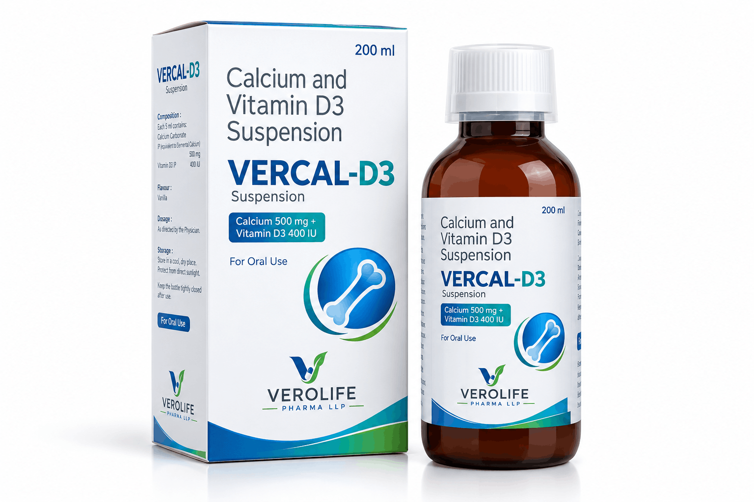 Calcium & Vitamin D3 Suspension