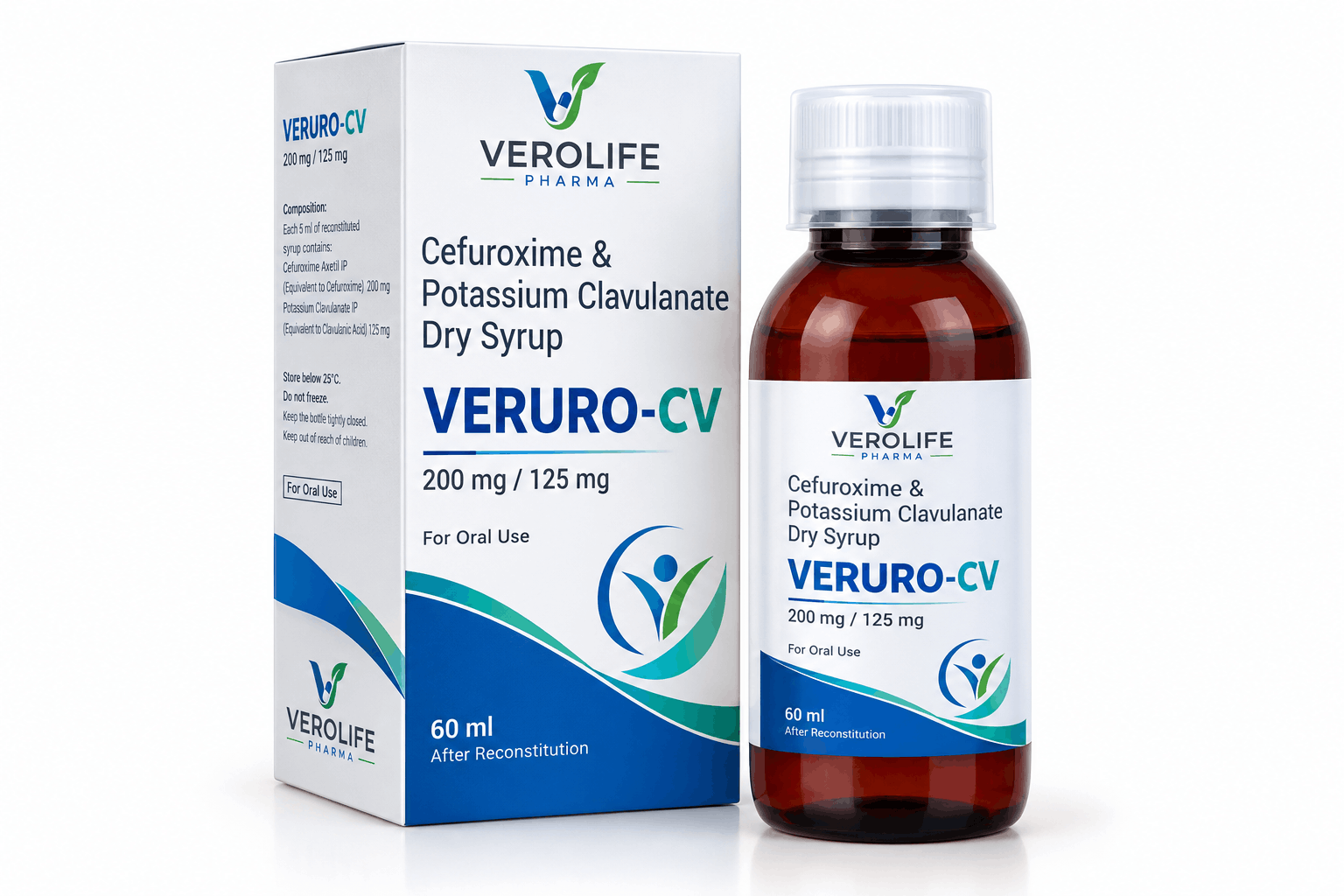 Cefuroxime & Potassium Clavulanate Dry Syrup