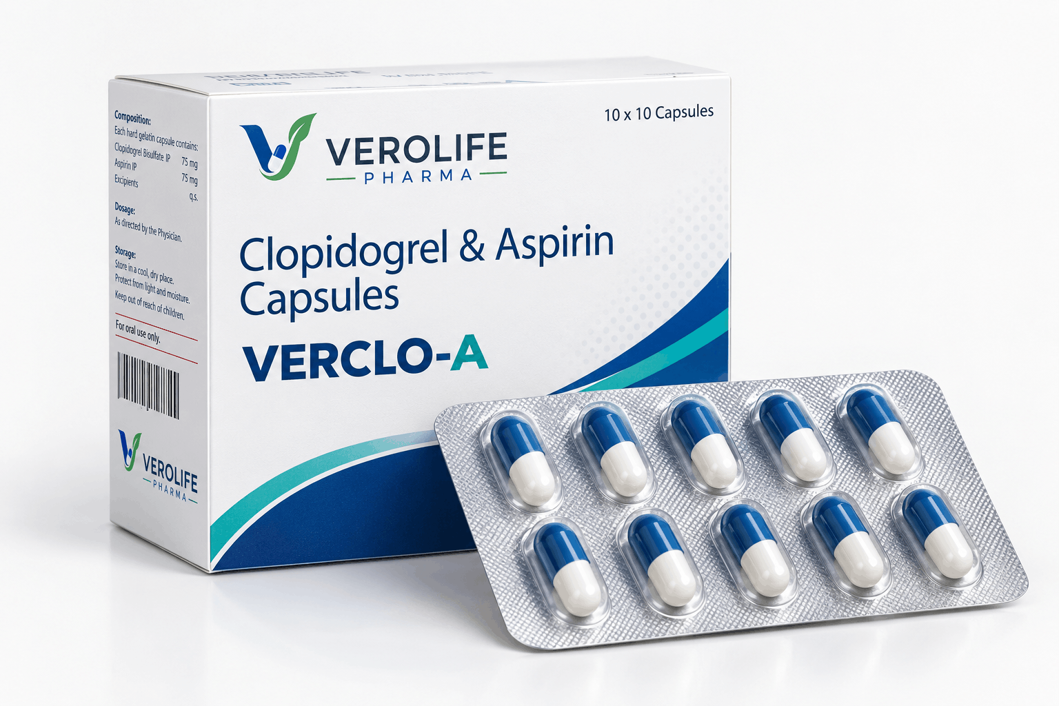 Clopidogrel & Aspirin Capsules