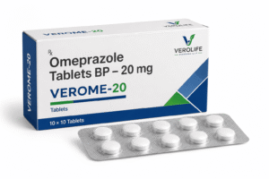 Omeprazole Tablets BP, 20 mg