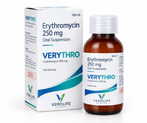 Erythromycin 250mg Oral Suspension