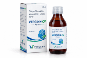 Ginkgo Biloba with Vinpocetine & Choline Syrup