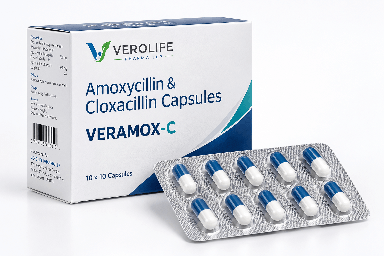 Amoxycillin & Cloxacillin Capsules BP