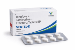 Tenofovir + Lamivudine + Efavirenz Tablets BP (Fixed-Dose Combo)