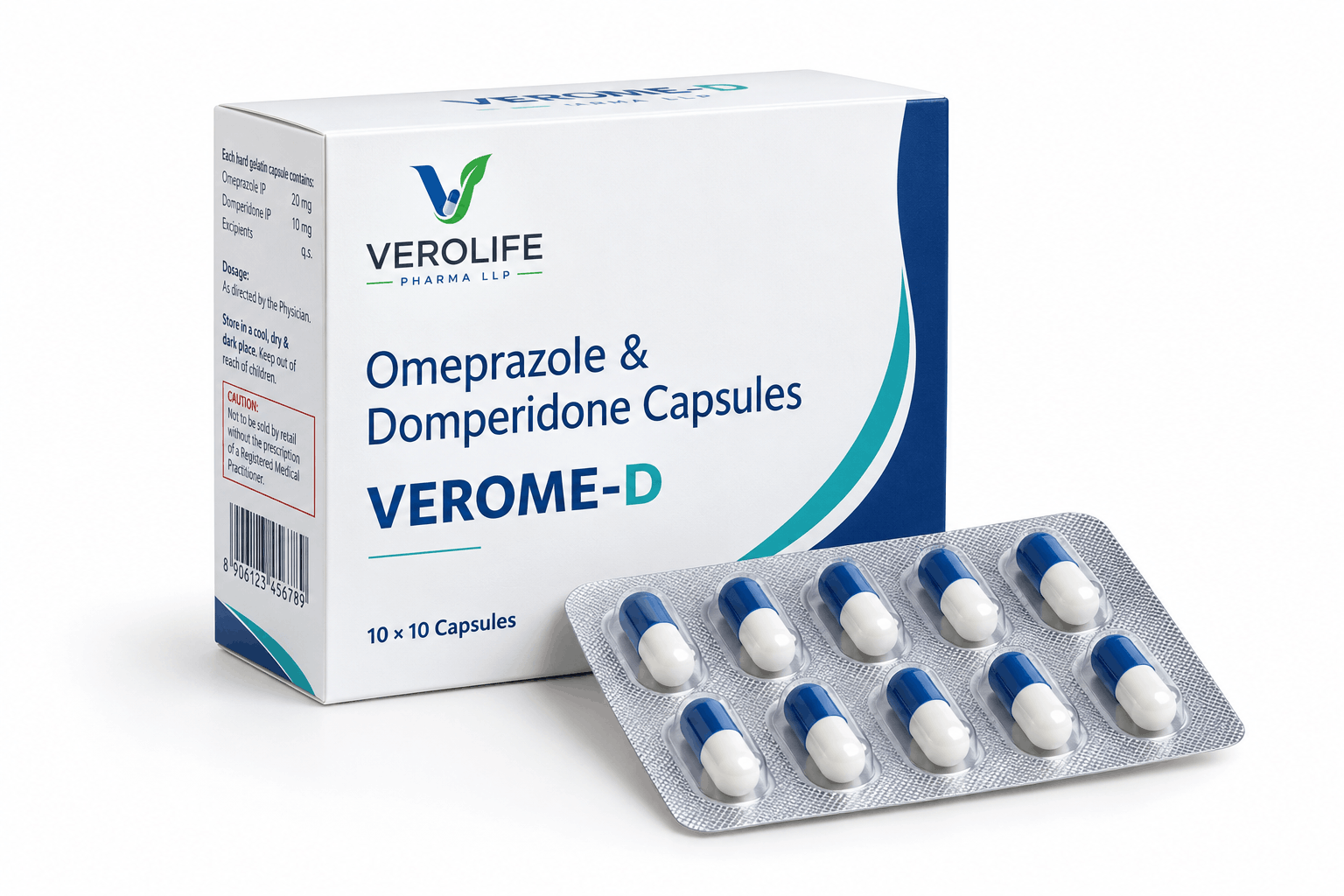 Omeprazole & Domperidone Capsules
