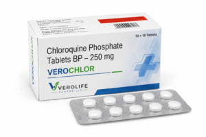 Chloroquine Phosphate Tablets BP, 250 mg