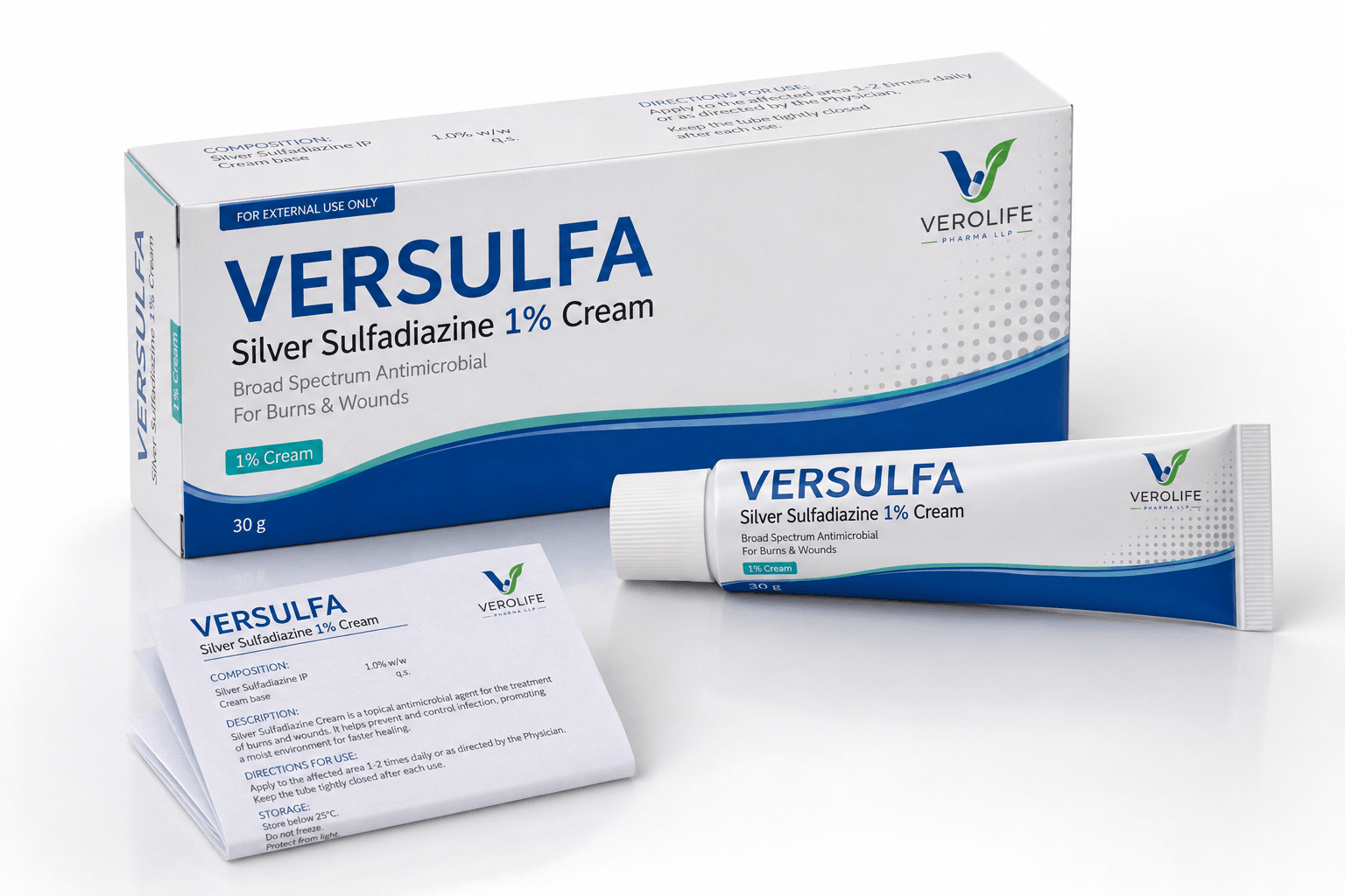Silver Sulfadiazine 1% Cream