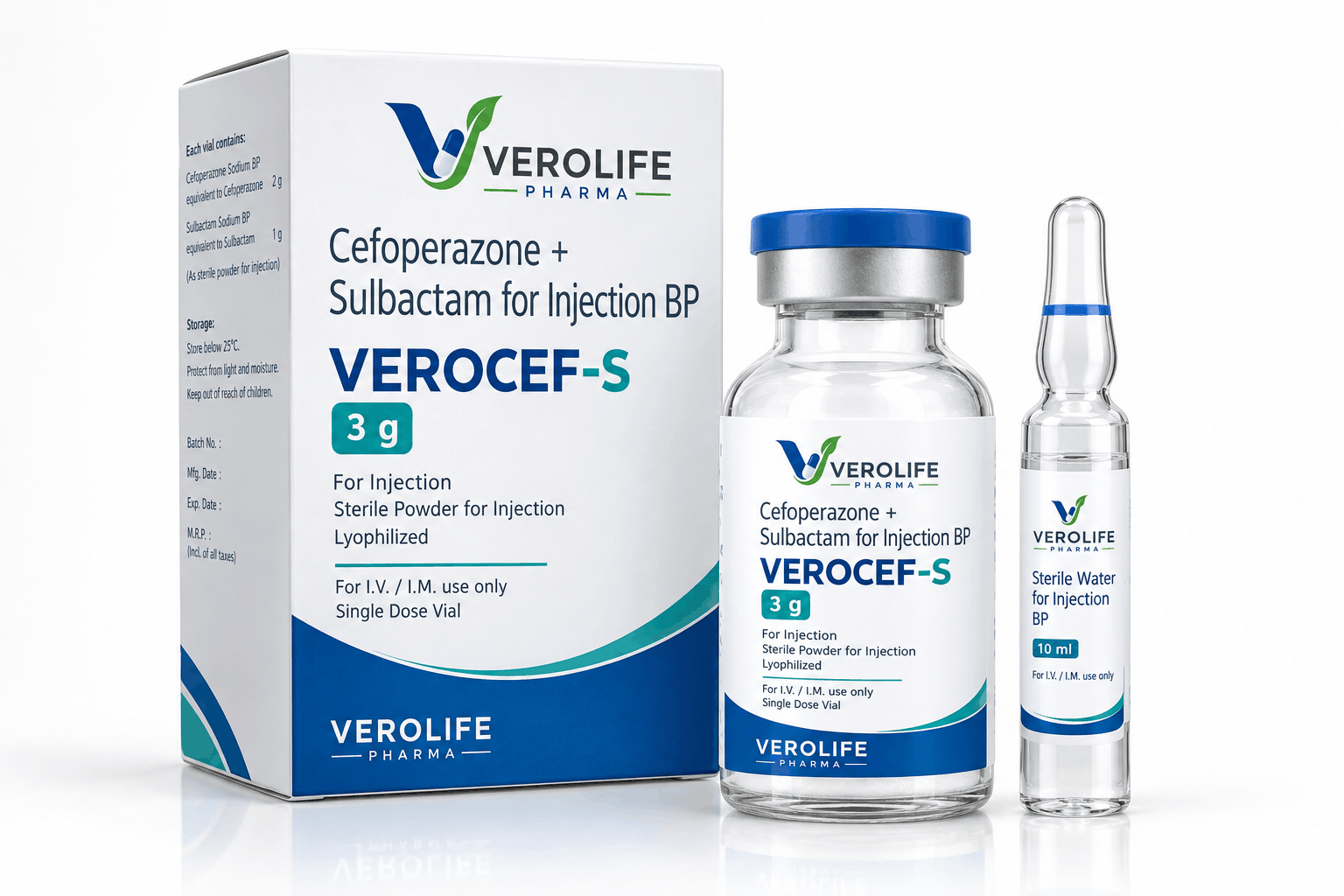 Cefoperazone + Sulbactam for Injection BP