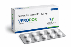 Doxycycline Tablets BP, 100 mg