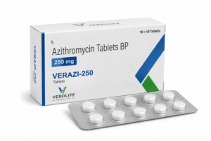 Azithromycin Tablets BP, 250 mg
