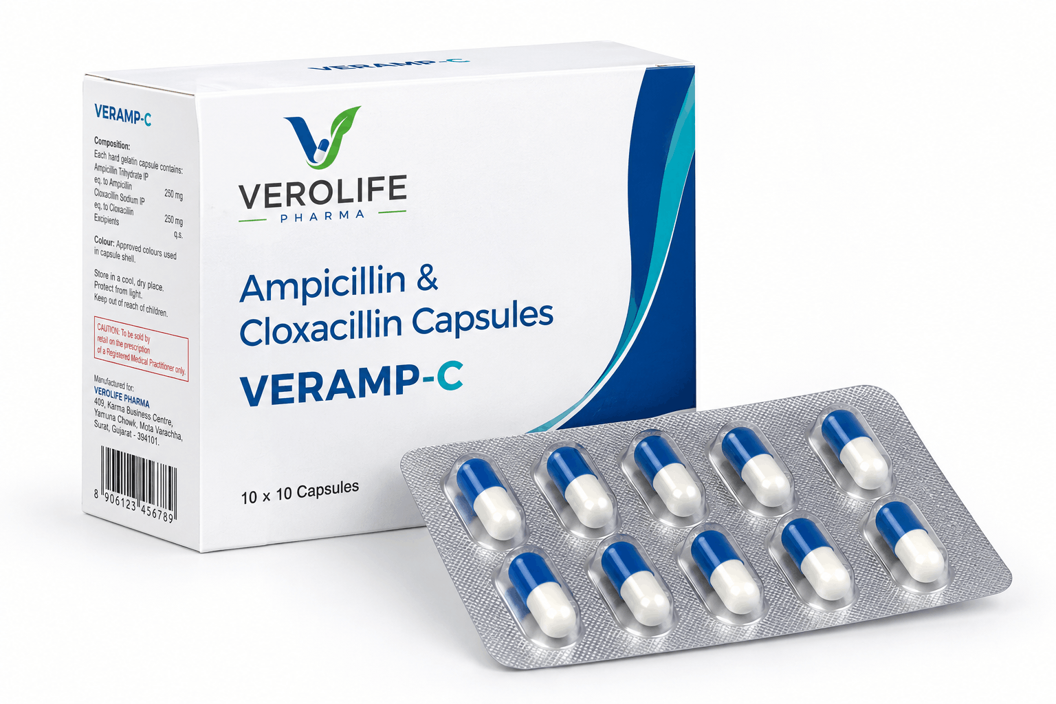 Ampicillin & Cloxacillin Capsules BP