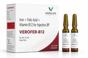 Iron + Folic Acid + Vitamin B12 for Injection BP