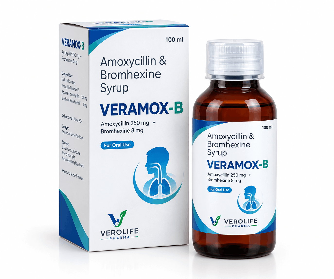 Amoxycillin & Bromhexine Syrup