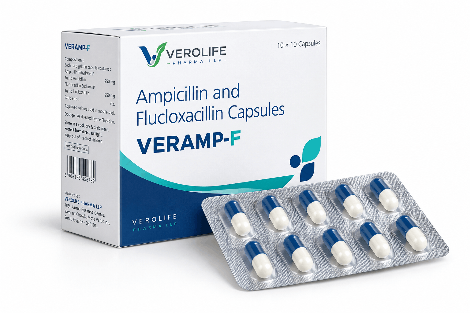 Ampicillin & Flucloxacillin Capsules BP