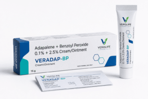 Adapalene + Benzoyl Peroxide 0.1% + 2.5% Cream/Ointment