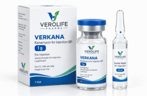 Kanamycin for Injection BP 1g (Lyophilized)