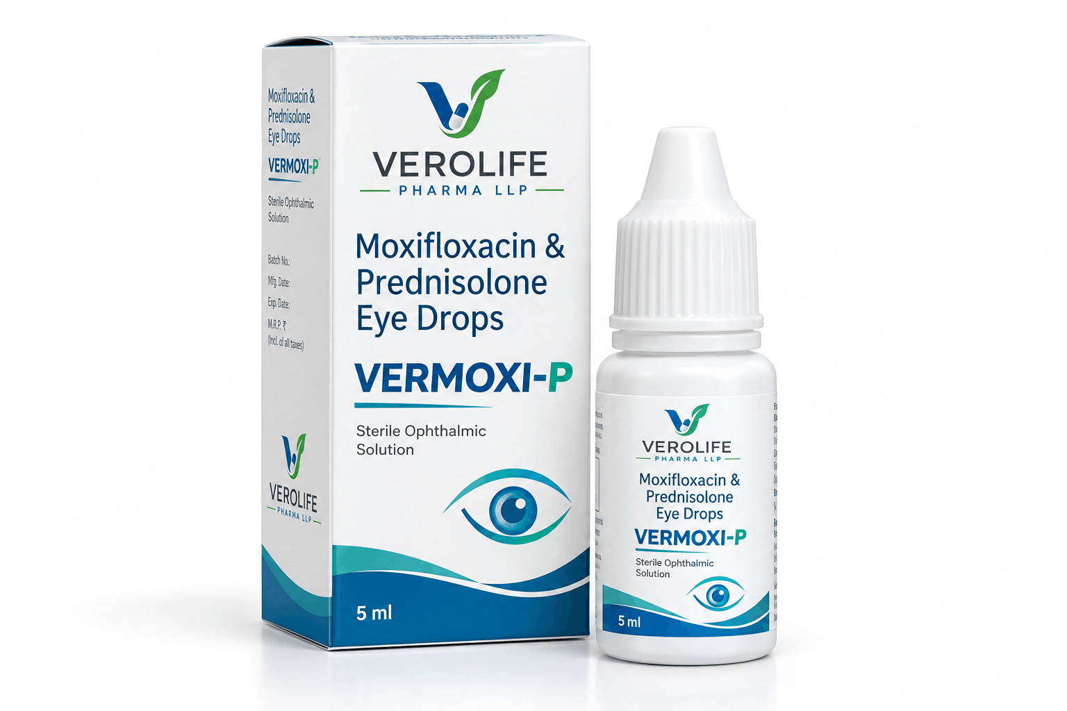 Moxifloxacin & Prednisolone Eye Drops